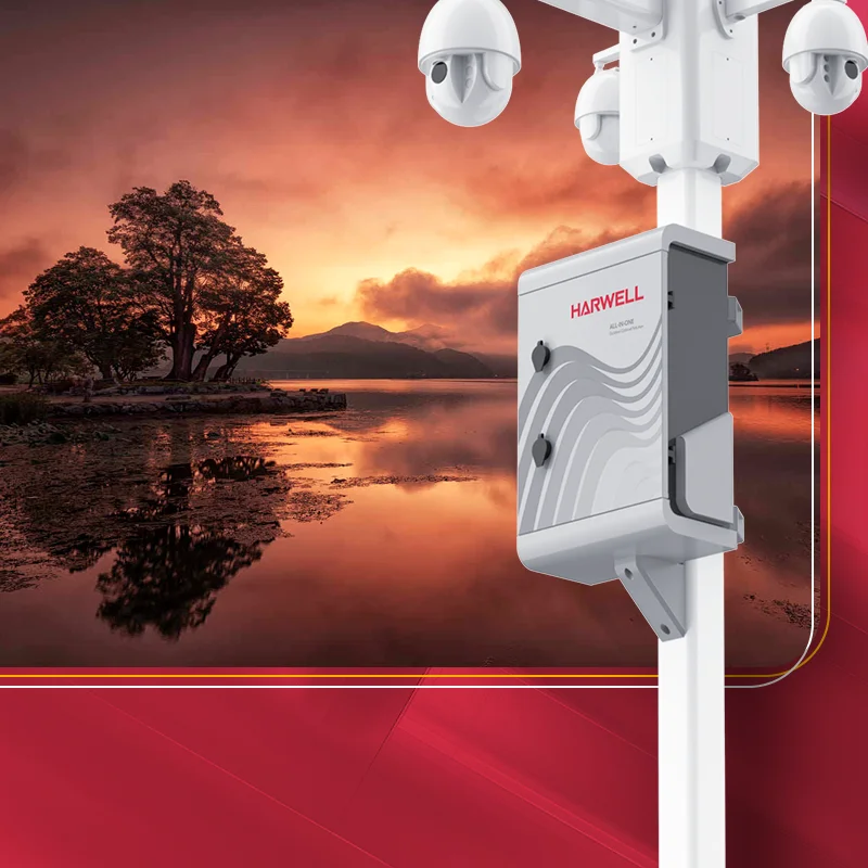 Harwell customize pole mounted/wall mounted box with fan outdoor waterproof stainless-steel case cctv cabinets outdoor