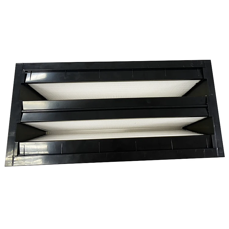 Factory Price V Bank Air Filter Compact Filter for HVAC System Air Fiter System V-Type HEPA Filter