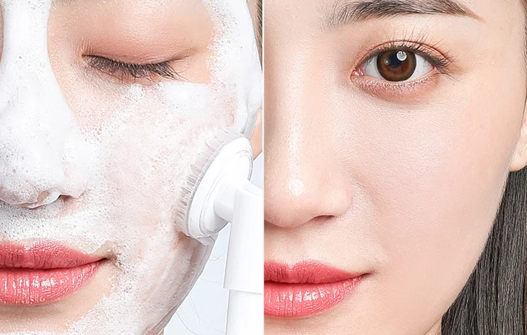Korean Facial Pore Cleanser Foam for Skin Whitening