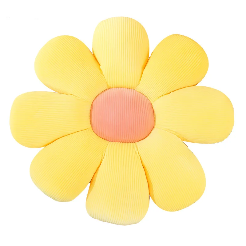 Wholesale Soft High Quality 38cm 55cm 72cm Sun Flowers Doll Stuffed Plush Kids Girl Toy 3D Daisy Sunflower Cushion Pillow Toys