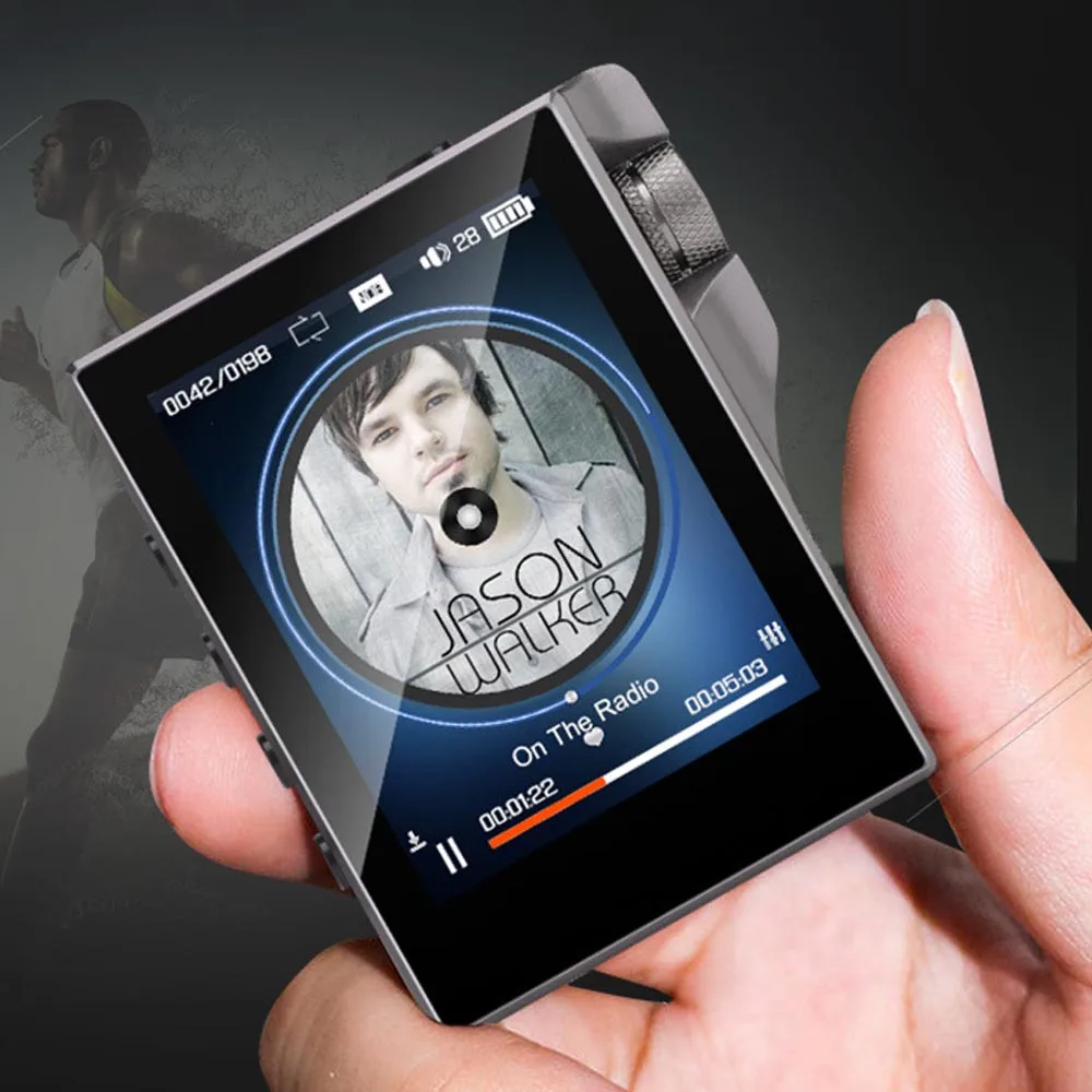 2022 New MP3 MP4 Player Q3 Blue tooth Touch Key HD Video Player Compact Portable Radio Recording Ebook HIFI Sound Music Player