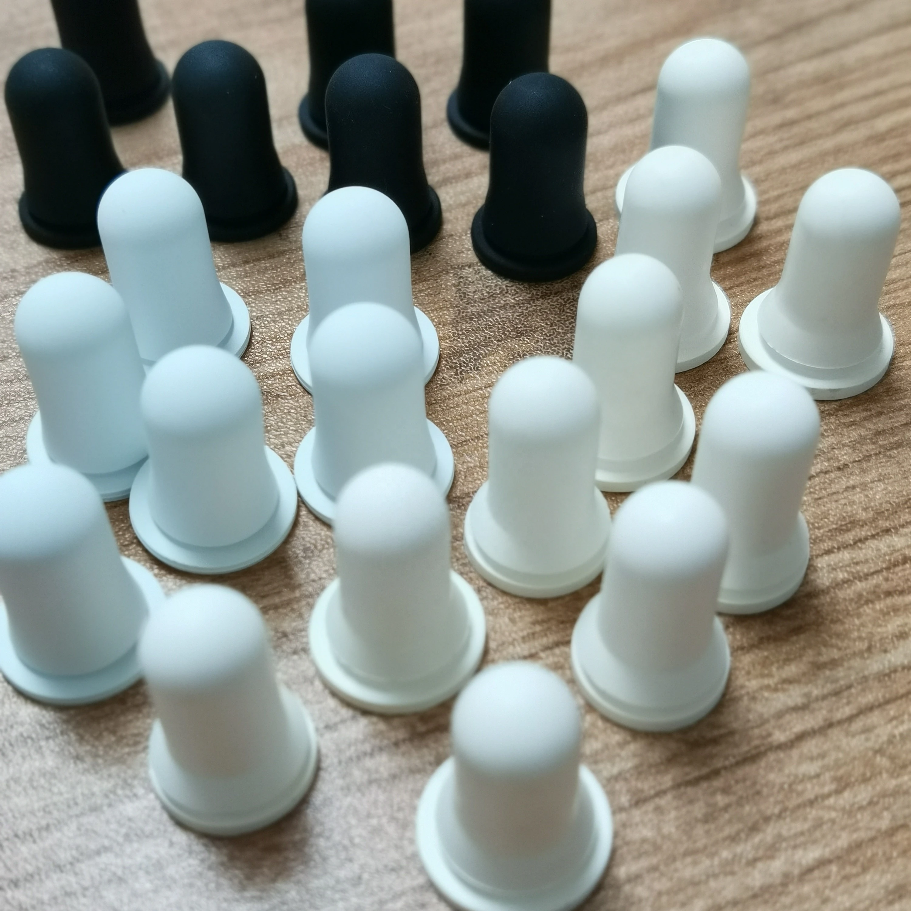 Nitrile Rubber teat for 18mm 20mm essential oill dropper glass bottle