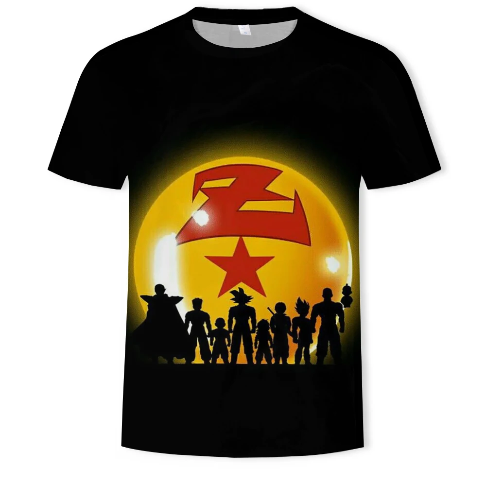 Free Shipping Factory Customized Sublimation Printing Tagless T Anime Tee Shirts Breathable Comfortable Anti-Shrink T Shirts