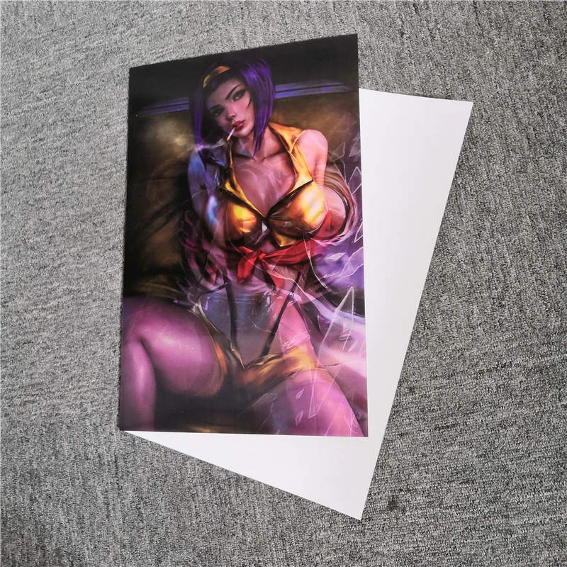 Japanese hot girl 3D  poster lenticular flip Anime 3D poster of sexy girls