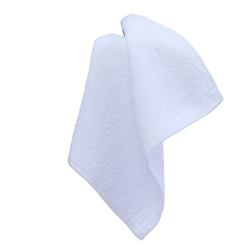 Недорогое полотенце из микрофибры 30x30 на заказ, белые полотенца из 100% хлопка, полотенца для рук для спа