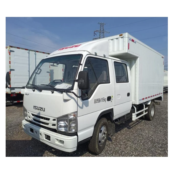 Китайский чистый Электрический фургон логистический легкий грузовик модель JAPAN-Isuzu (RHD)-привод с правой ручкой