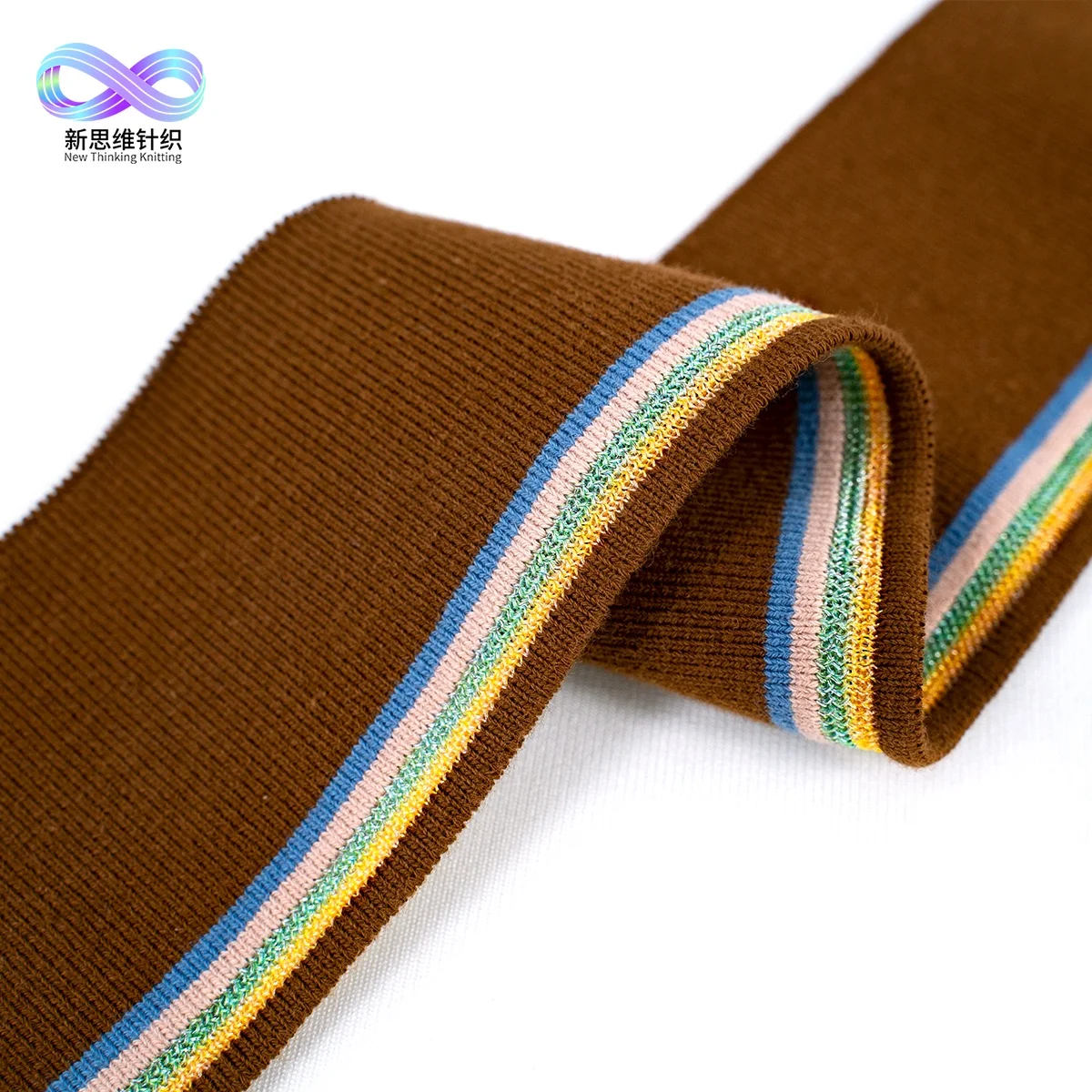 Популярные в полоску из хлопка и органзы, плоский кабель 1x1 Репсовая ткань из хлопка с полиэстером воротник с индивидуально создаваемой цветовой гаммы