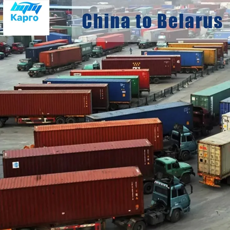 Freight Forwarder Cargo Shipping From China to Moscow Belarus Kazakhstan Kyrgyzstan Logistics Service