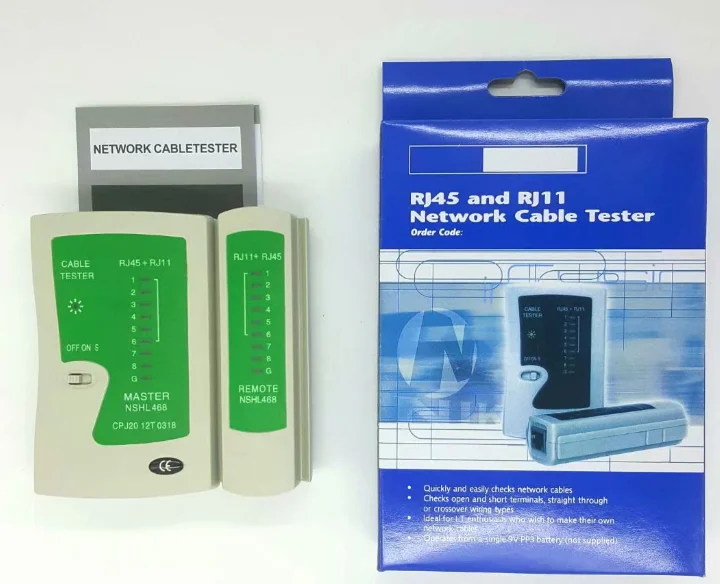 Network tester RJ45 RJ11 multi-function network tester 468 test instrument line tester