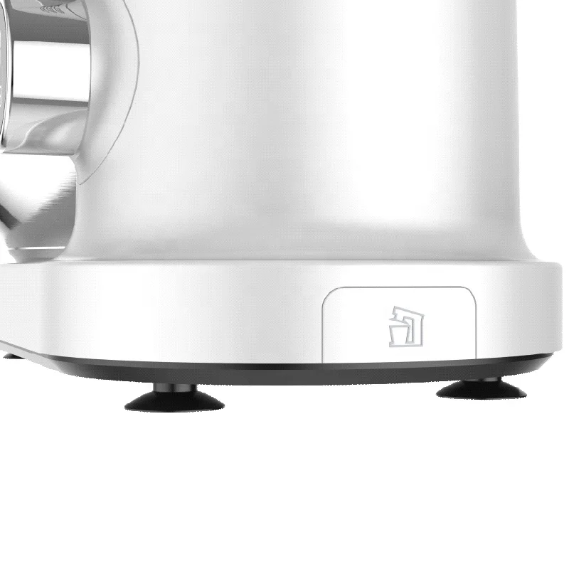 6 Speeds 1000W Customized Plastic Housing Stand Mixer with Full Metal Gears Belt-driven System and Transparent Lid for Kitchen