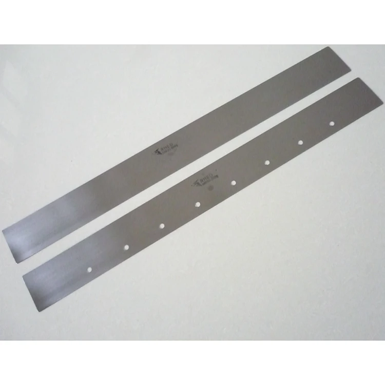 Customizable length and Holes  RHED Stainless Steel Doctor Blade  For roller printing
