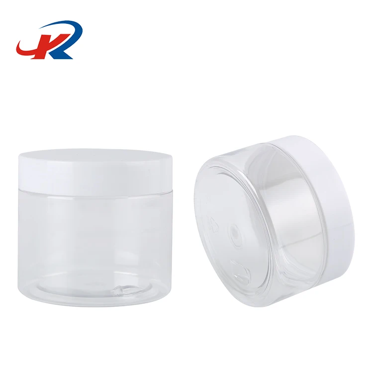 
Cosmetics Storage Container 80g 100ml 120ml 150ml 180ml Clear PET plastic Jar with screw cap 