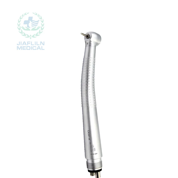 Factory Direct Sale Dental LED High Speed Button Handpiece air Turbine Dental Triple Water Jet Handpiece