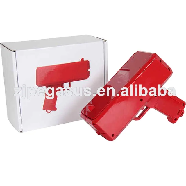 Newest item cash cannon gun paper money spray gun Wedding Festival Party