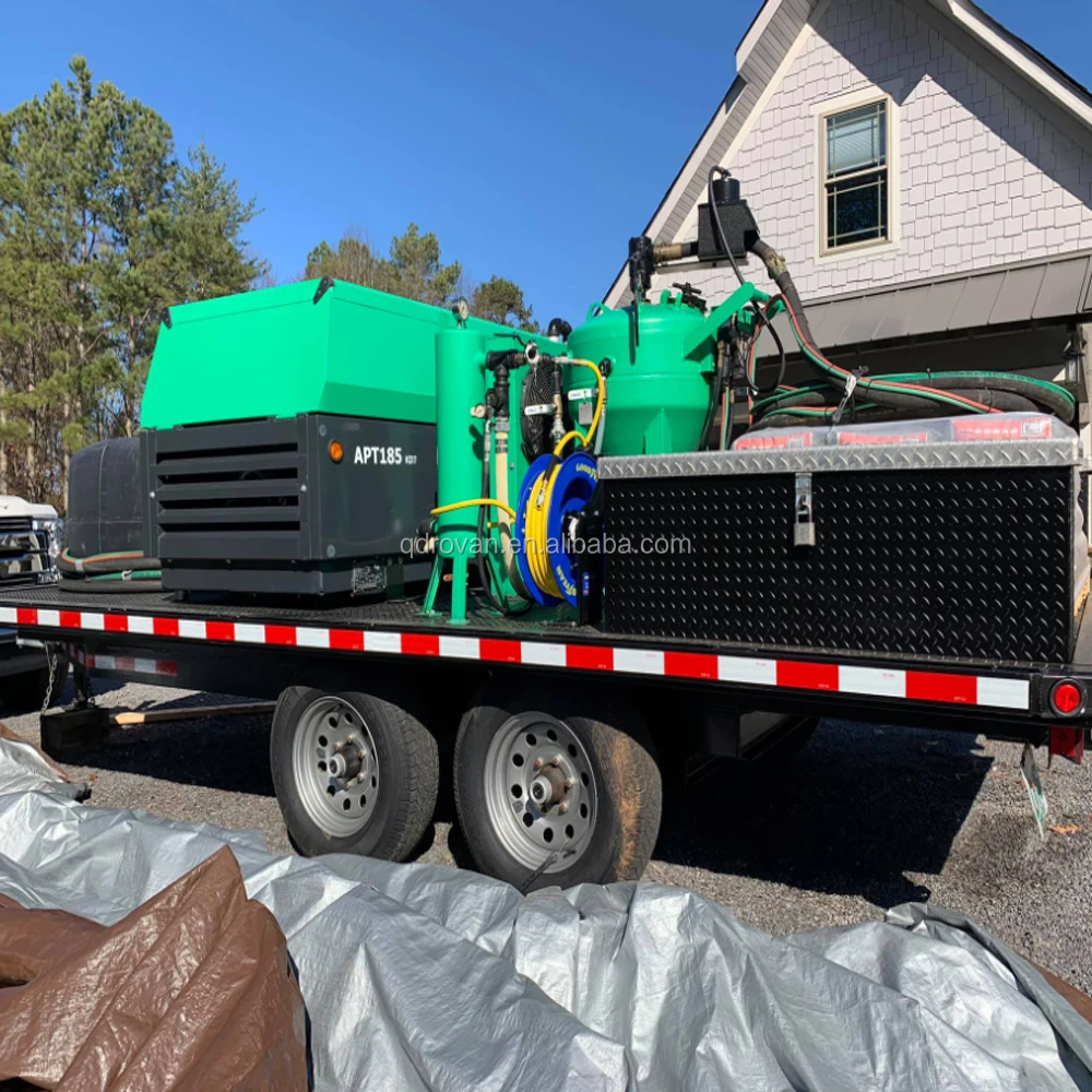 db225 db500 db800 dustless blaster for sale /sandblasting trailer