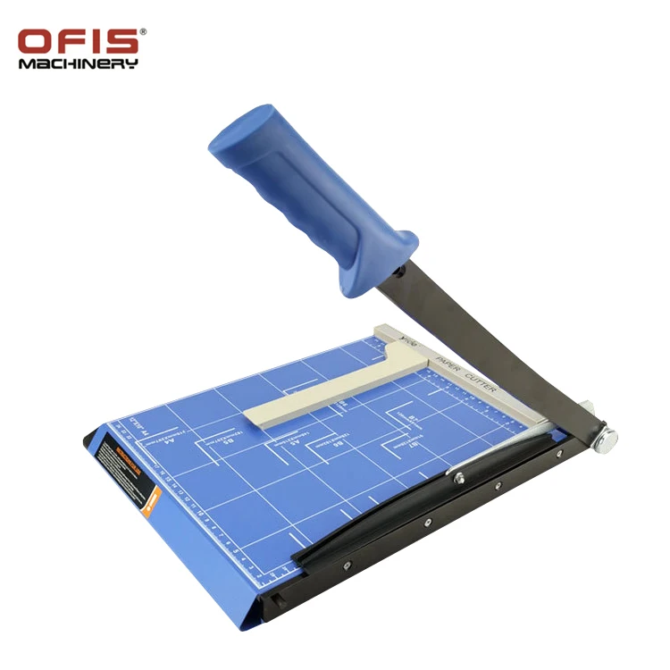 manual paper trimmer A4 size for school office using paper cutter