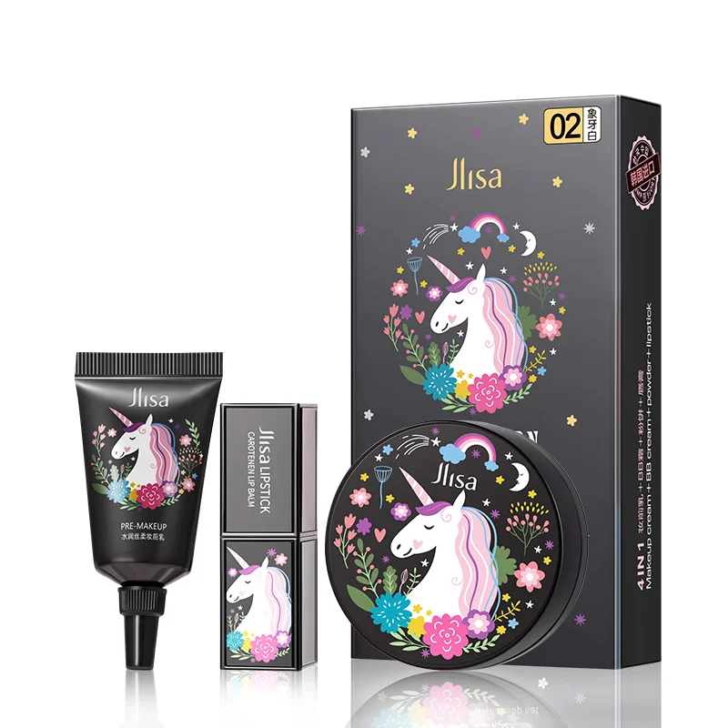 Makeup Set Whitening Face Cream For Dark Skin Waterproof Mate BB Foundation 3 Colors CC Cream