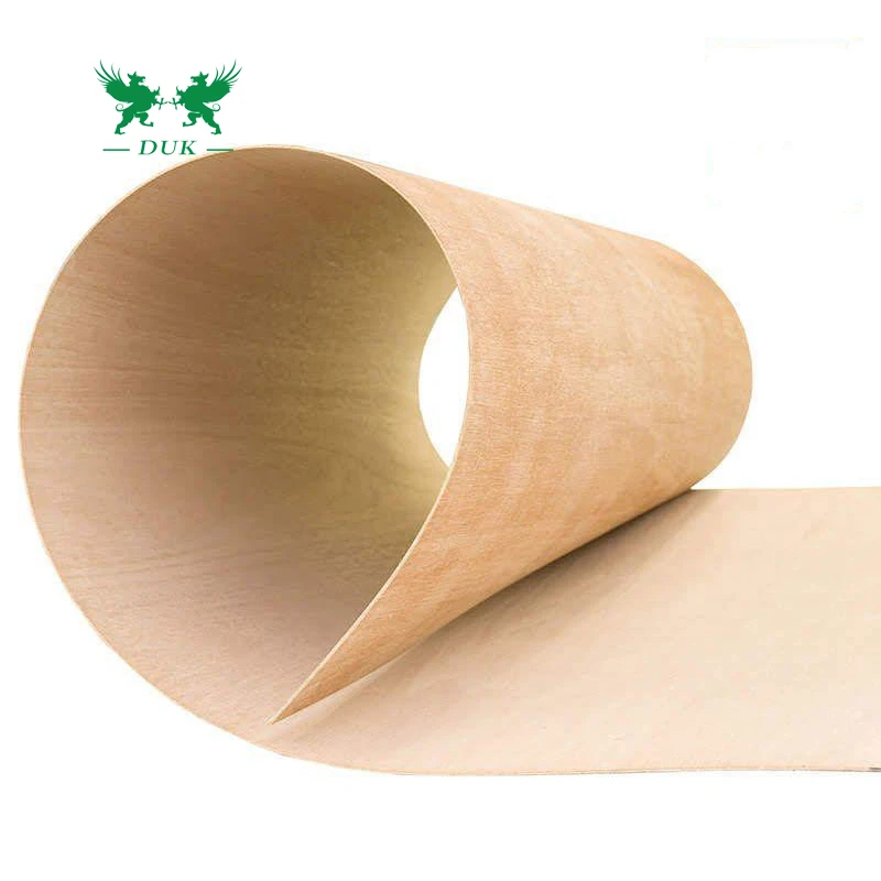 2mm 3mm Thickness Flexible Plywood Sheet with Paulownia/Erima Veneer