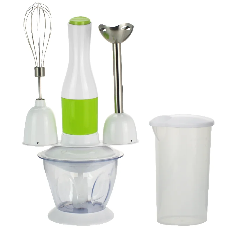 Multi-function egg beater Stainless steel bar + whisk bar + measuring cup + bracket +0.6L glass +15 motor