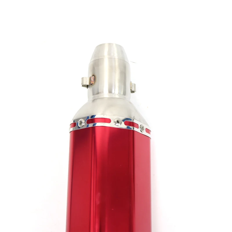 Red ATV dirt bike scooter GP SC exhaust muffler For motorcycle akrapovic exhaust CBR250 FZ8 CBR GSXR exhaust system
