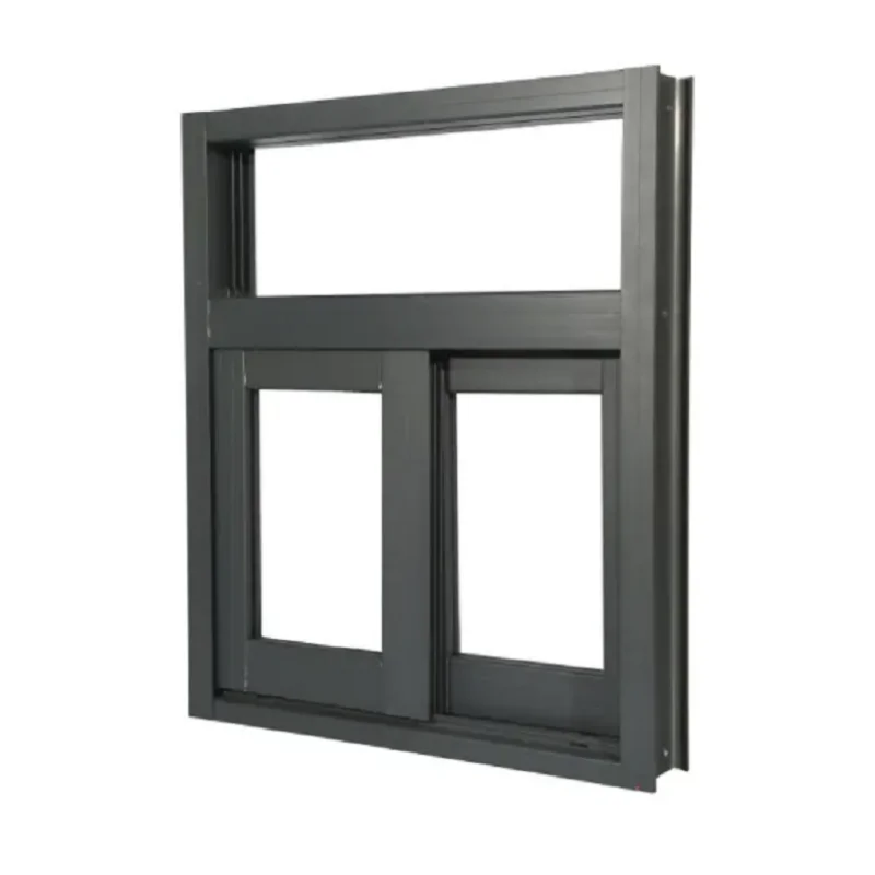 Hot sale tempered glass energy efficient Low price new products low-e glass double glazed aluminum sliding windows