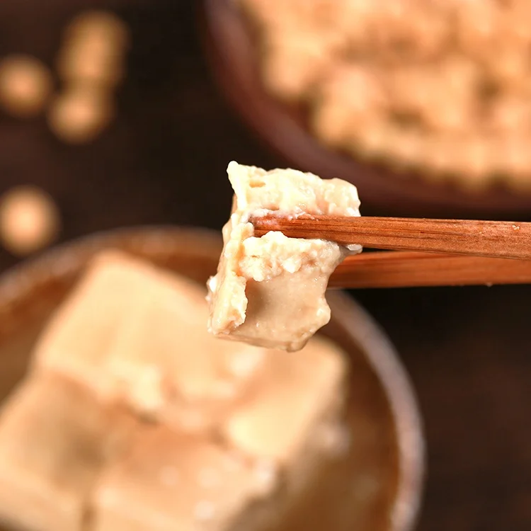 
Wholesale Healthy High Quality 270g Okra Bean Curd fresh fragrant fermented bean curd Customizable hot pot seasoning 