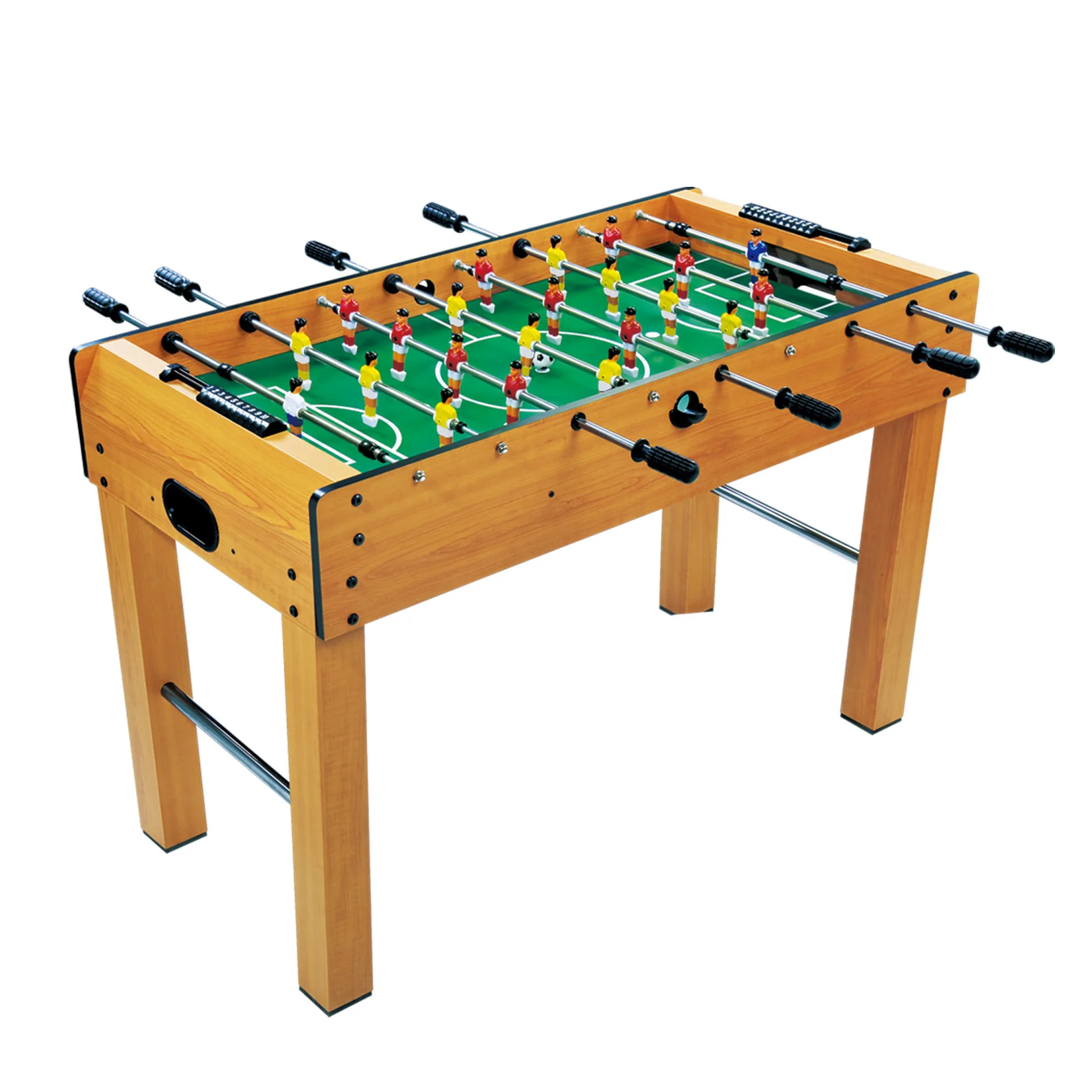 indoor wooden table foosball game and hand extension rod football table soccer for kids