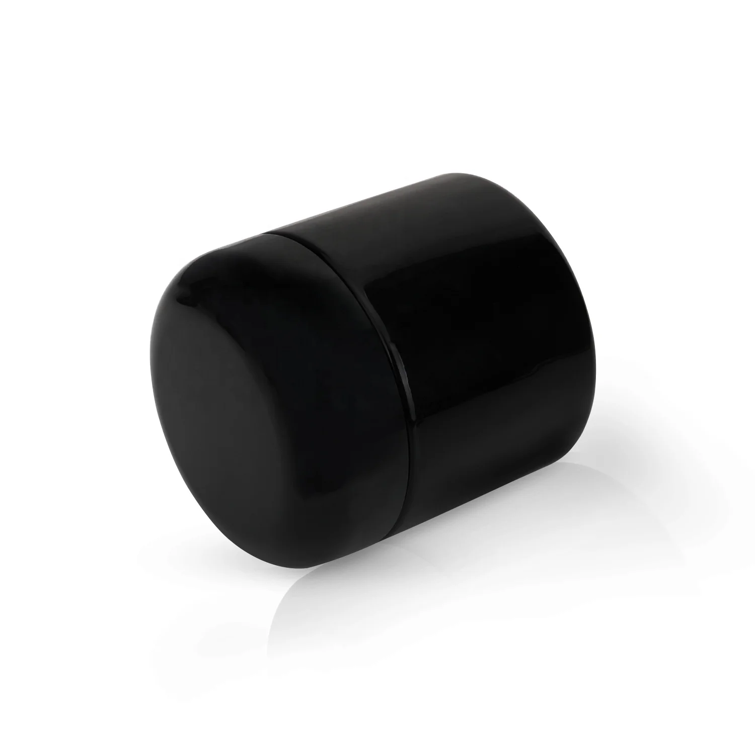 Top Blue black UV glass storage mason jar 50ML with thermometer cover coffee beans container