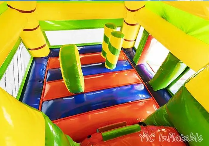 Commercial-Grade Inflatable  bounce house  Crocodile   Water Slide with Integrated Pool for Sale