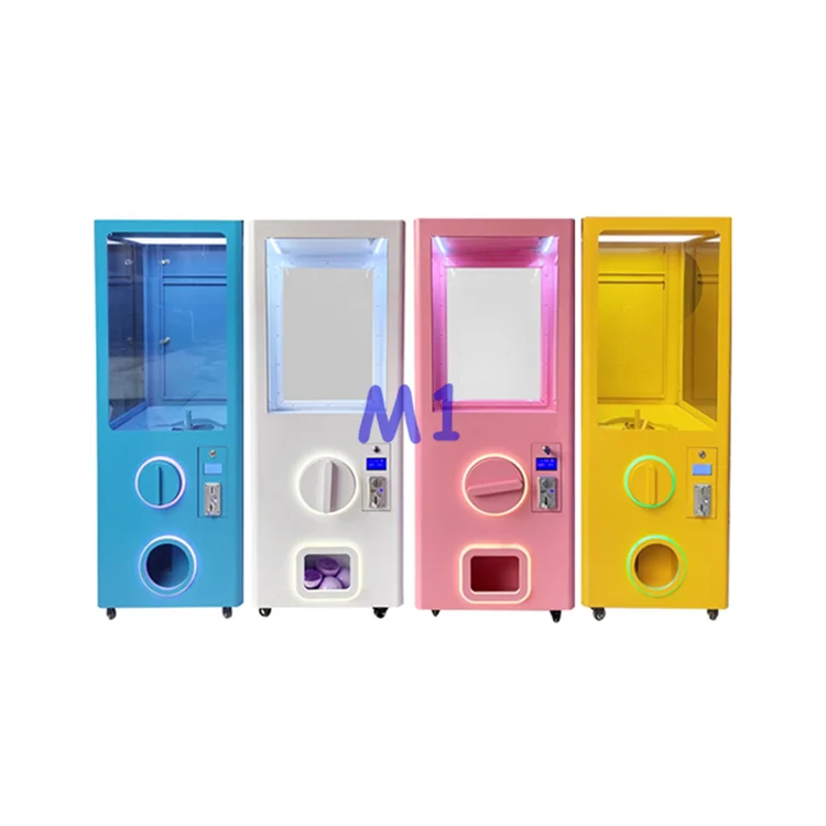 Automatic Gashapon Machine Commercial Metallic Coin Operated Surprise Egg Toy Lottery Draw Raffle Game Machine