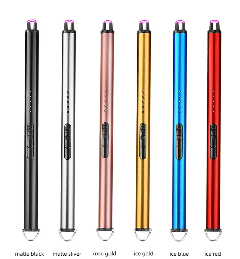 BBQ Arc Pulse Lighter Metal Electric Candle Lighter Rechargeable Electronic USB Lighter For Kitchen Gas Stove Flameless