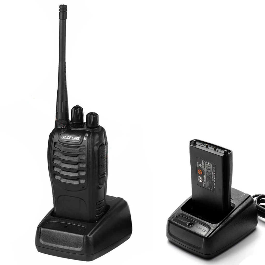 dropshipping BF-888S baofeng walkie talkie 888s UHF 400-470MHz 16Channel Portable two way radio with earpiece bf888s transceiver