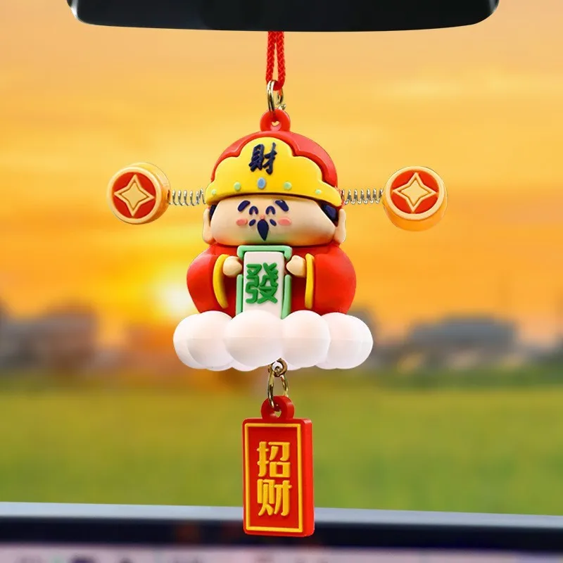 Chinese New year God of Fortune Small Fairy Car/Desktop Ornament