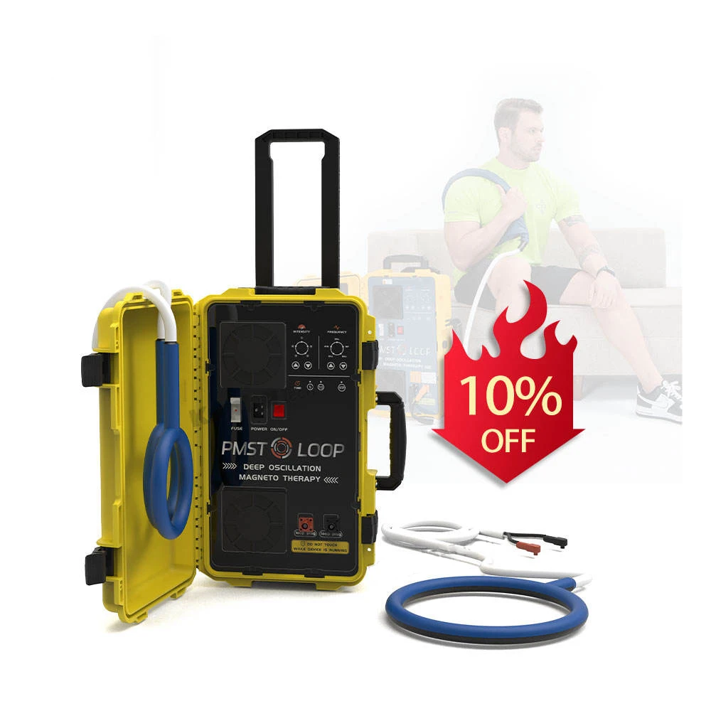 Portable Trolley Case PMST Loop Physical Treatment Magneto Transduction Therapy Pulsed Electromagnetic Field Horse Treatment