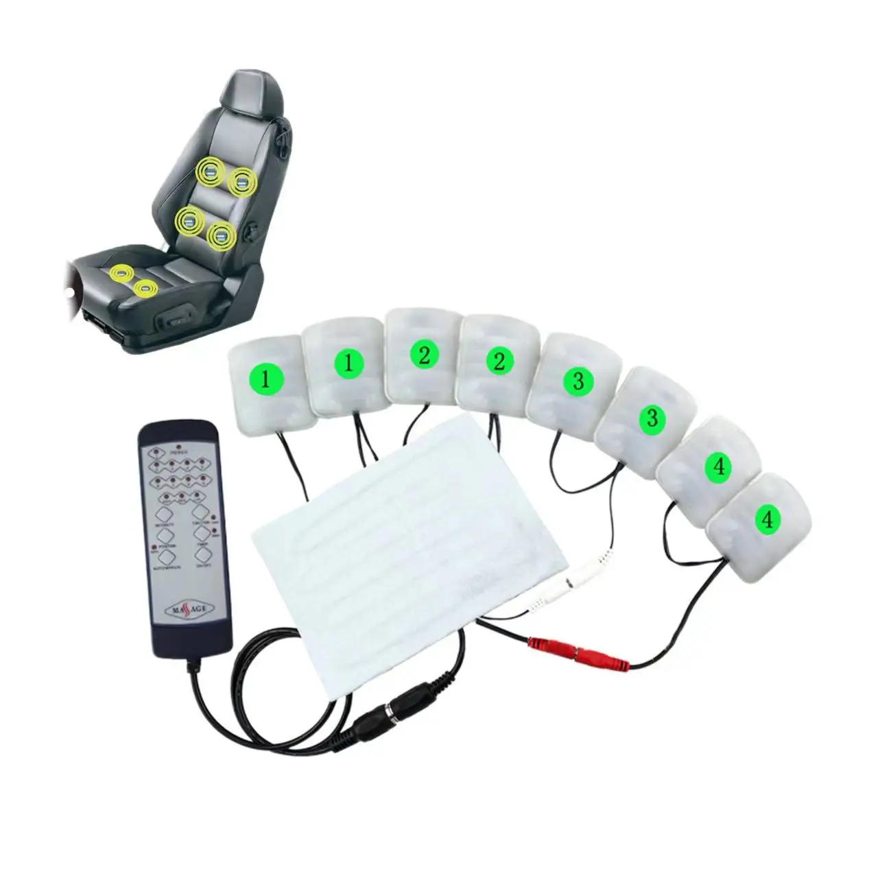 Factory Direct Supply Chair Sofa Car Seat Vibration Massage Chair Parts Electric Vibration Accessories