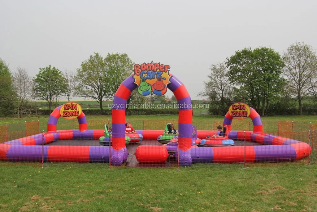 YC Customized Indoor Kids Bumper Car Inflatable Arena for Bumper Cars