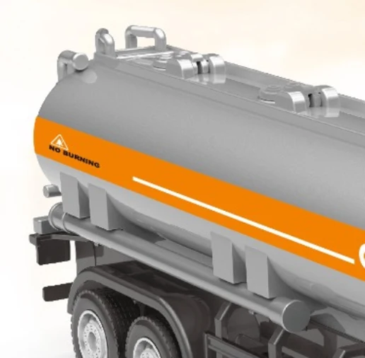 New And Popular Diecast Vehicle Toys Oil Tanker Truck Toy Diecast City Truck Toys For Children