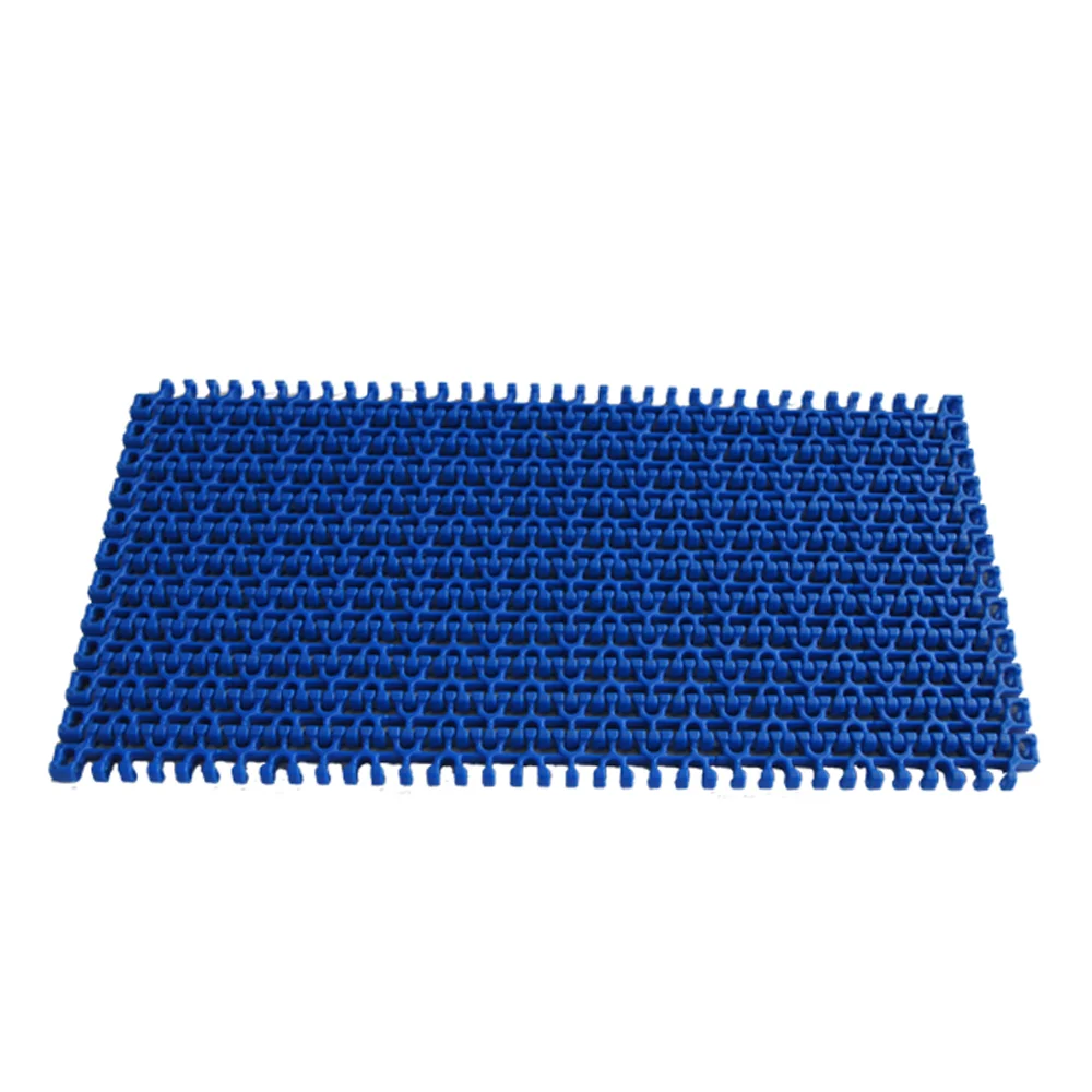 Hot-selling Products Blue Wear-resistant Plastic Chain Flush Grid Modular Conveyor Belts