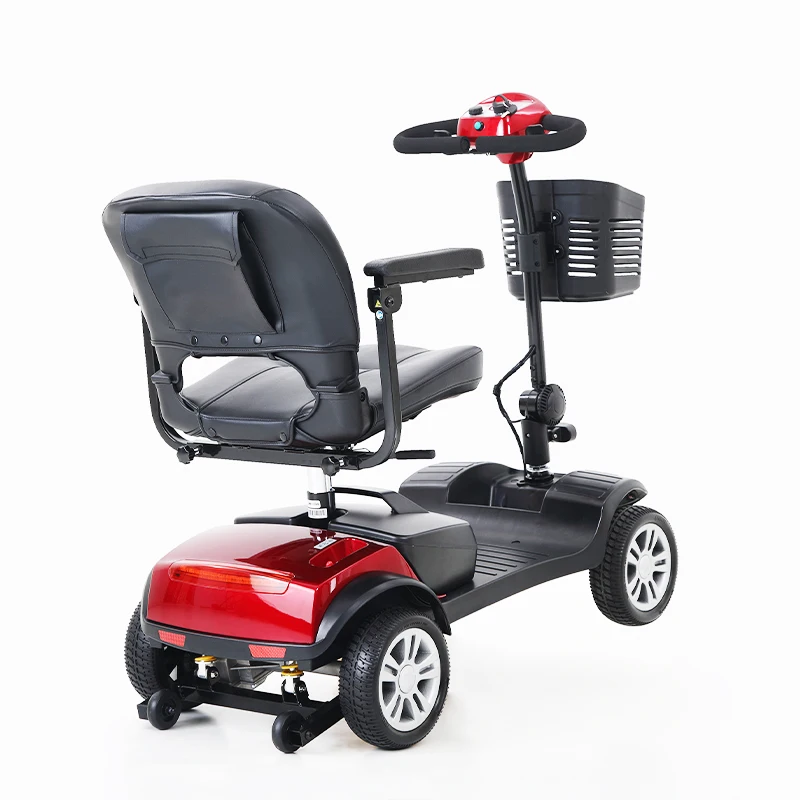 Chinese Factory Mobility Scooters Electric Four Wheel Scooter With Solid Tire