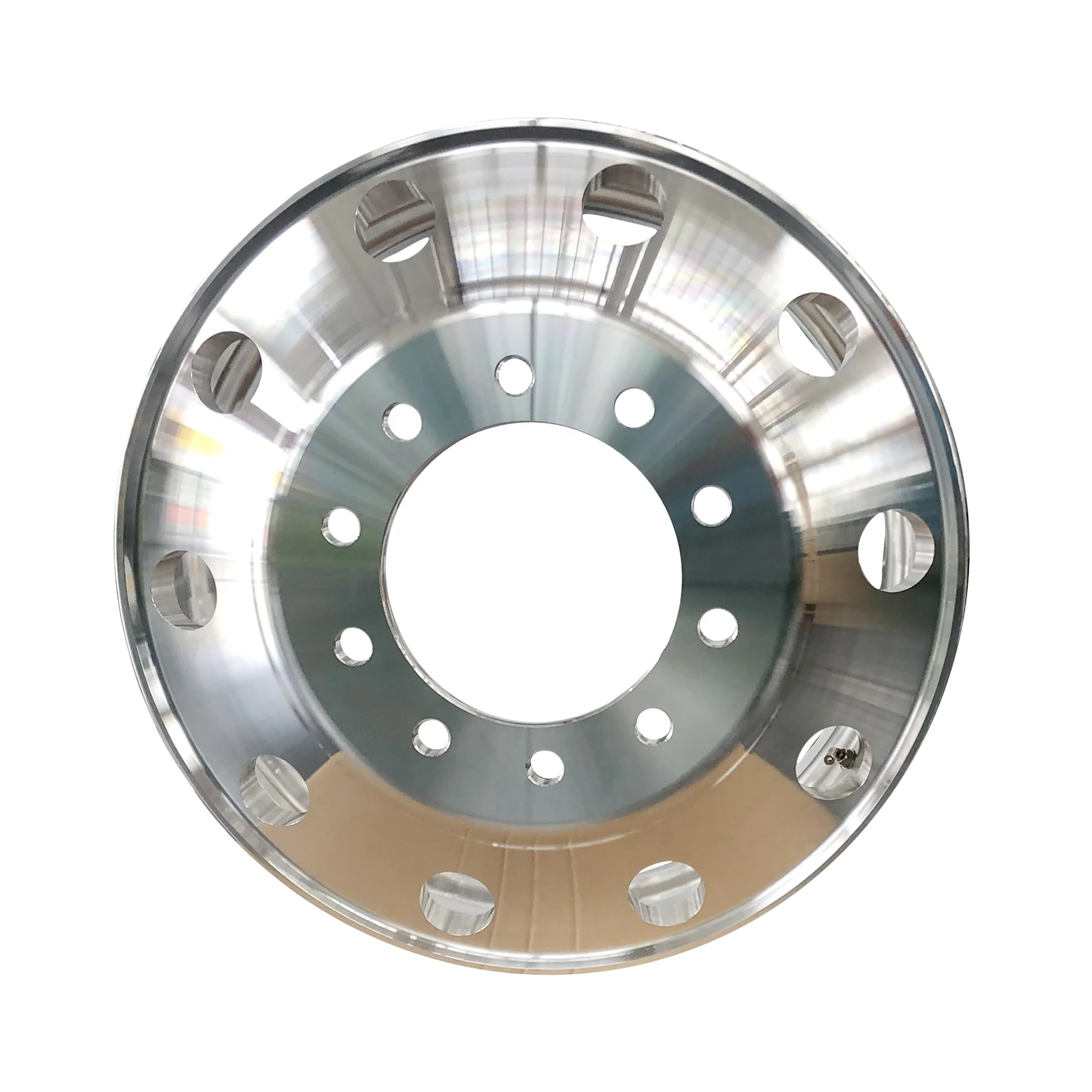 Китайская фабрика OEM медный дактилоскопический запорный клапан колеса тележки резец сверхтвердый pcd 285,75 кованые колеса обода 24.5X8.25