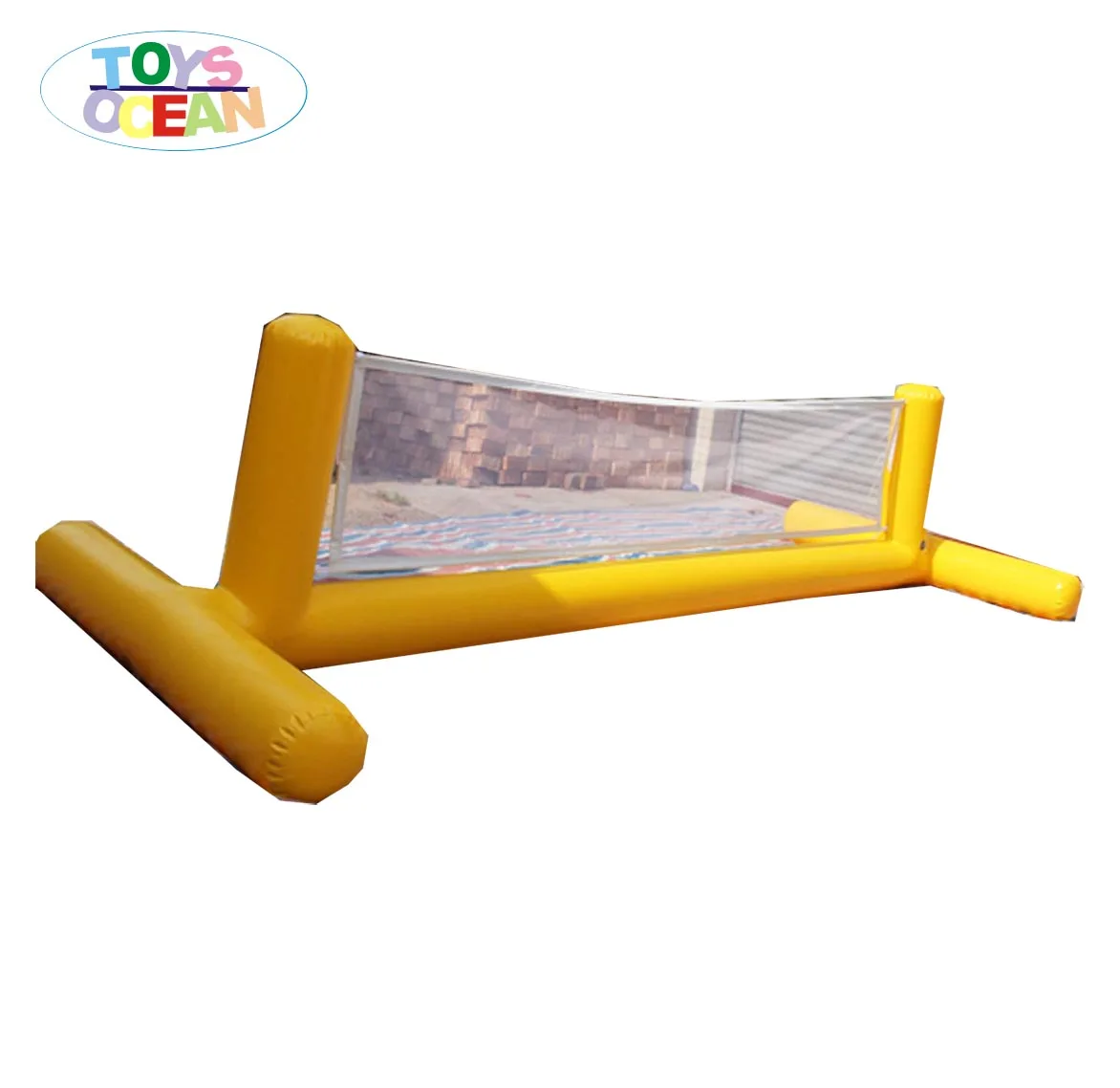 Custom Swimming Pool Inflatable Volleyball Court Water Game Float