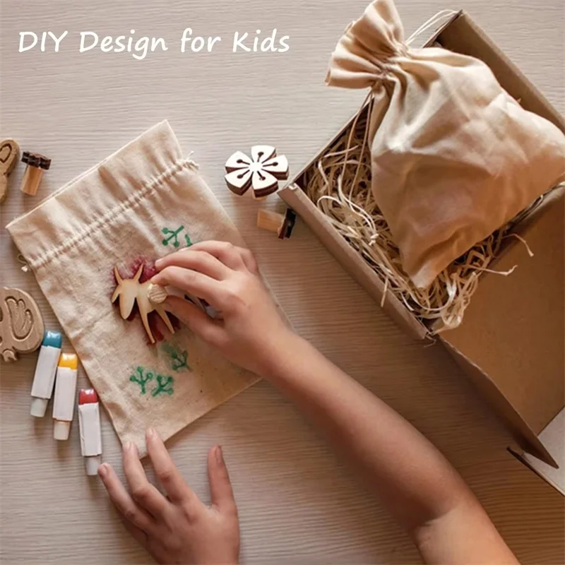 10*14cm DIY Wedding Favor Gift Bag Linen Silk and Sack Drawstring Burlap for Candy Chocolate Jewelry Packaging Display Use