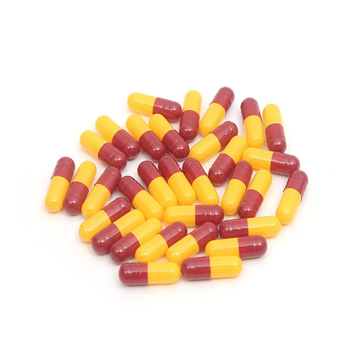 Pharmaceutical packaging Colors Size 0 Halal Empty Capsules Bulk Gelatin Capsules