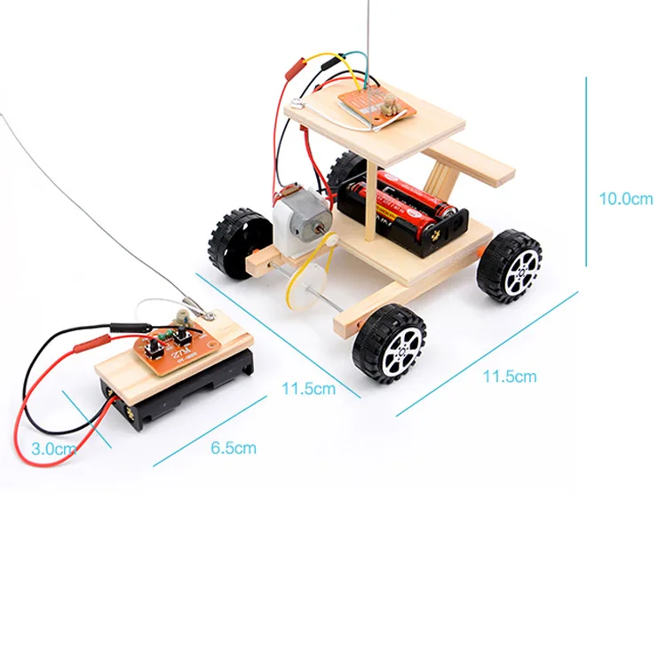 Kids DIY Science Toy Educational Scientific Experiment Kit Hydraulic Lift Table Model Physics School STEM Projects Gift