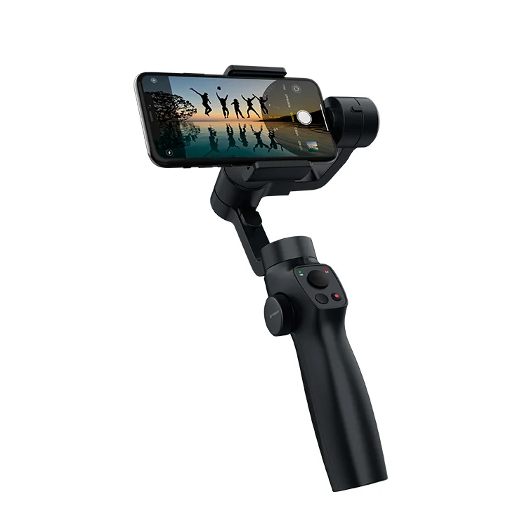 Universal 360 Degree Rotatio Smartphone Selfie Shooting 3 Axis phone gimbal gyro stabilizer zoom wheel handheld