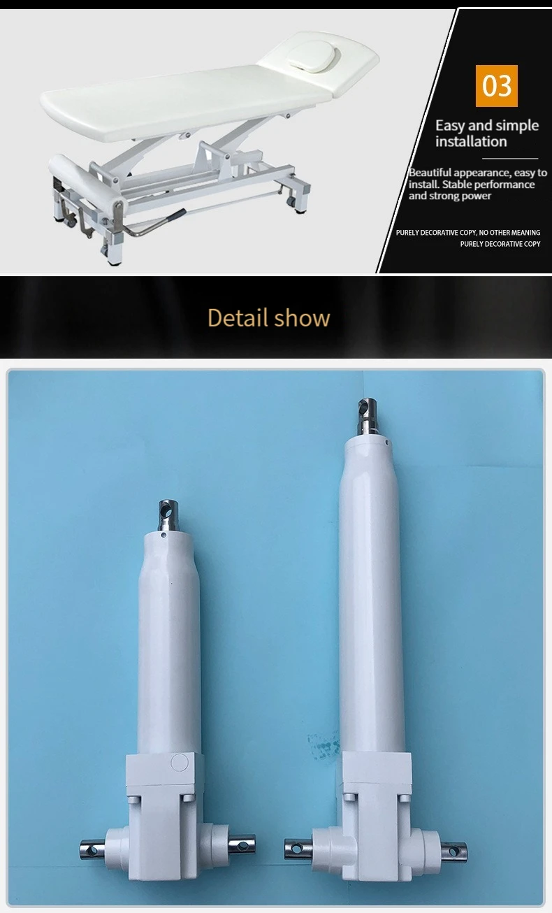 HYDRAULIC CYLINDER (ACTUATOR) FOR MEDICAL BED
