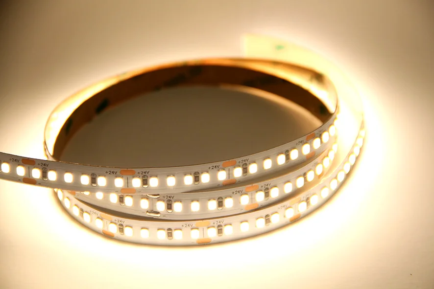 Wholesale 3000/4000/6000k led strip light 5M/Roll 8mm 10mm width light strip 120/180/240leds 12V 24v smd 2835 led strip light
