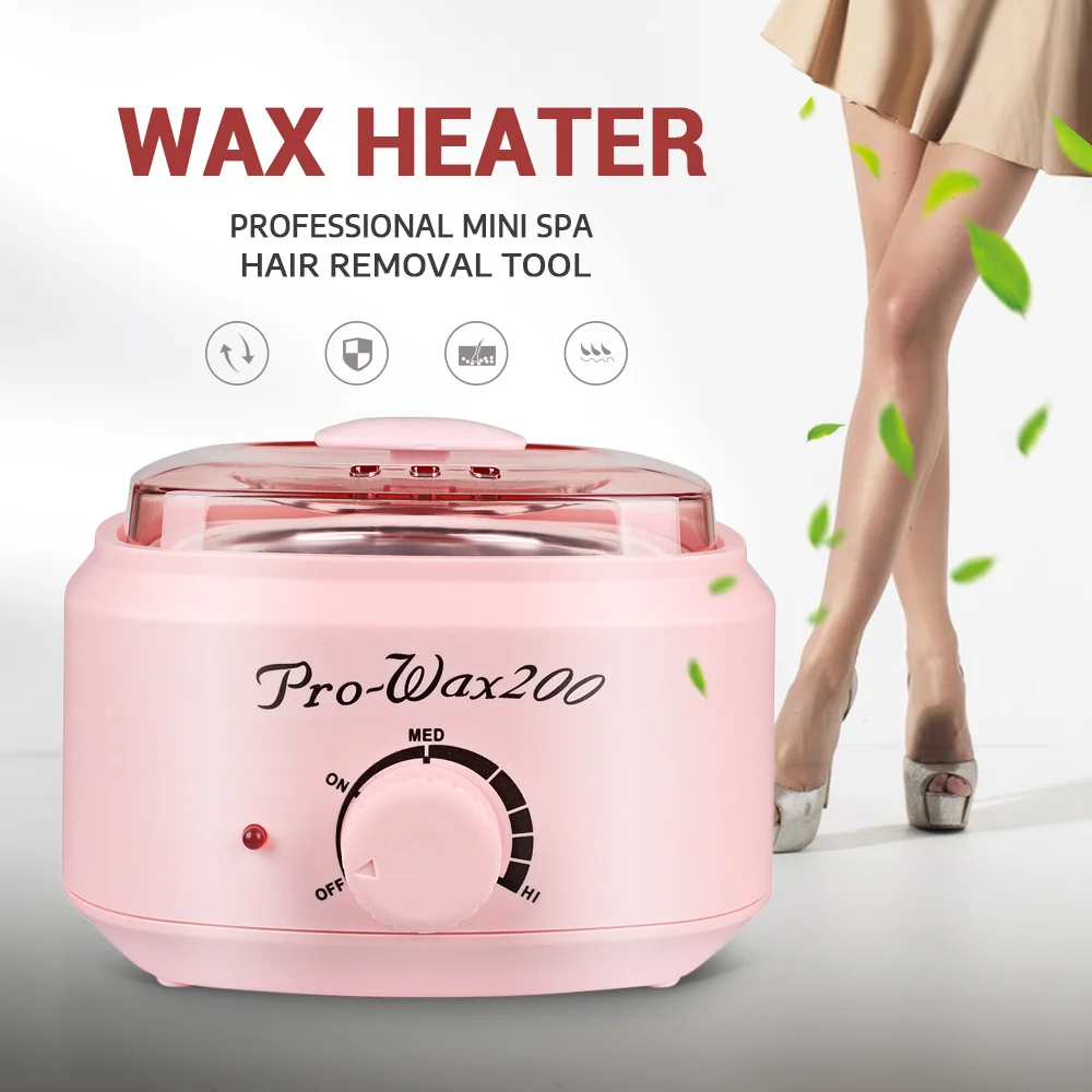 Easy Operate Wax Warmer Portable Wax Pot Heater Melting Sugar/paraffin/hard Wax Epilator Machine For Hair Removal
