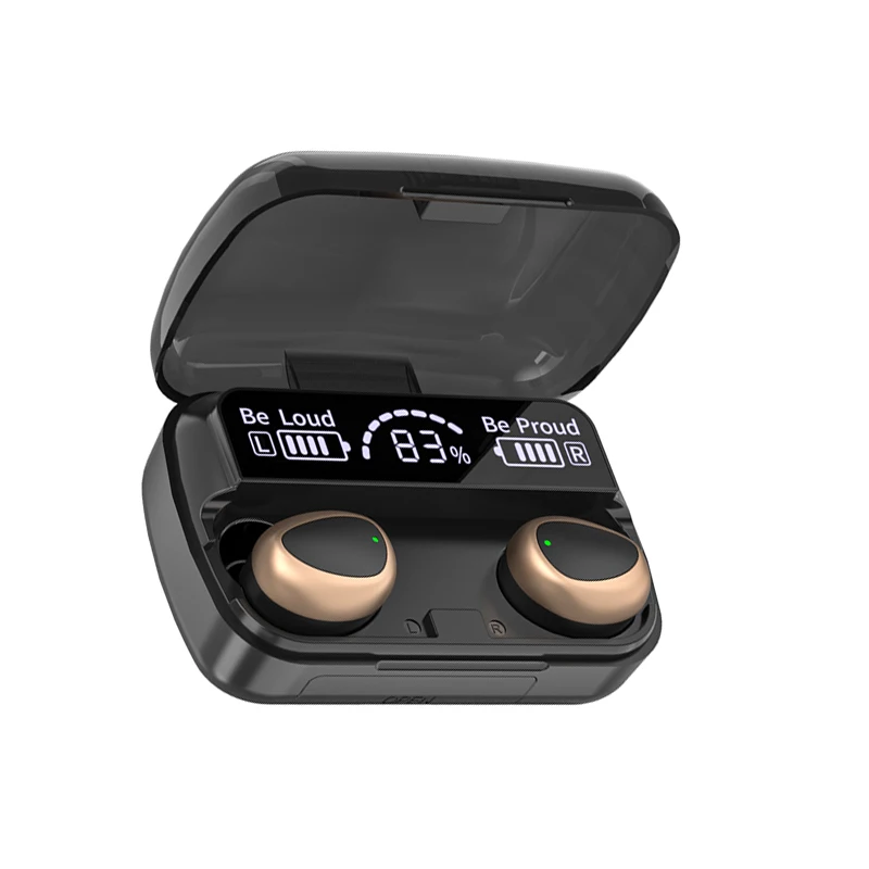 2022 Best M10 In ear Stereo Wireless Headset High Battery, Long Range Noise Reduction BT Headset