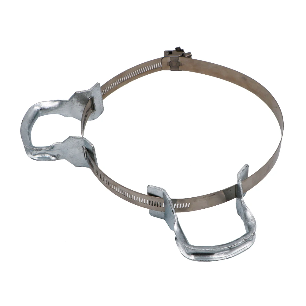NF-D164-204 диапазон регулировки 125-210 мм металлический клин оптического кабеля обруч шланг зажим для подвешивания Телеком сети с крепежом
